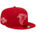 Бейсболка Atlanta Falcons New Era Scarlet 1994 Hawaii Pro Bowl Main Patch 59FIFTY