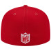 Бейсболка Atlanta Falcons New Era Scarlet 1994 Hawaii Pro Bowl Main Patch 59FIFTY