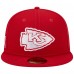 Бейсболка Kansas City Chiefs New Era Scarlet Super Bowl LIV Main Patch 59FIFTY