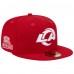 Бейсболка Los Angeles Rams New Era Scarlet 1990 Hawaii Pro Bowl Main Patch 59FIFTY