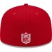 Бейсболка New York Giants New Era Scarlet Super Bowl XLVI Main Patch 59FIFTY