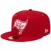Бейсболка Tampa Bay Buccaneers New Era Super Bowl XXXVII Main Patch 59FIFTY - Scarlet