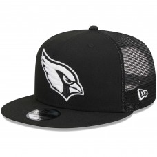 Бейсболка Arizona Cardinals New Era Black Main Trucker 9FIFTY Snapback