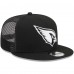 Бейсболка Arizona Cardinals New Era Black Main Trucker 9FIFTY Snapback