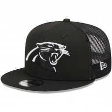 Бейсболка Carolina Panthers New Era Black Main Trucker 9FIFTY Snapback