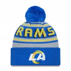 Шапка с помпоном Los Angeles Rams New Era Main - Royal