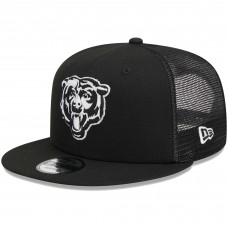 Бейсболка Chicago Bears New Era Black Alternate Logo Main Trucker 9FIFTY Snapback