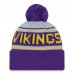 Шапка с помпоном Minnesota Vikings New Era Purple Main