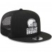 Бейсболка Cleveland Browns New Era Black Main Trucker 9FIFTY Snapback