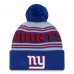 Шапка с помпоном New York Giants New Era Royal Main