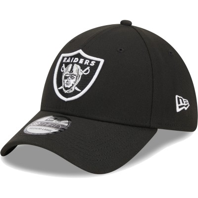 Бейсболка Las Vegas Raiders New Era  Main 39THIRTY - Black