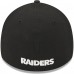 Бейсболка Las Vegas Raiders New Era  Main 39THIRTY - Black