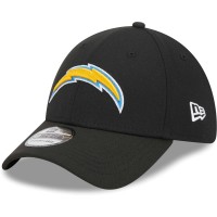 Бейсболка Los Angeles Chargers New Era Black Main 39THIRTY