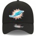 Бейсболка Miami Dolphins New Era Black Main 39THIRTY