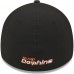 Бейсболка Miami Dolphins New Era Black Main 39THIRTY