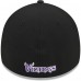 Бейсболка Minnesota Vikings New Era Black Main 39THIRTY