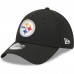 Бейсболка Pittsburgh Steelers New Era Black Main 39THIRTY