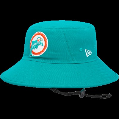 Панама Miami Dolphins New Era Aqua Throwback Logo Main
