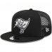 Бейсболка Tampa Bay Buccaneers New Era Main Trucker 9FIFTY - Black Бейсболка Tampa Bay Buccaneers New Era Main Trucker 9FIFTY - Black