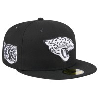 Бейсболка Jacksonville Jaguars New Era Black Main Patch 59FIFTY