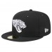 Бейсболка Jacksonville Jaguars New Era Black Main Patch 59FIFTY