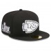 Бейсболка Kansas City Chiefs New Era Black Main Patch 59FIFTY