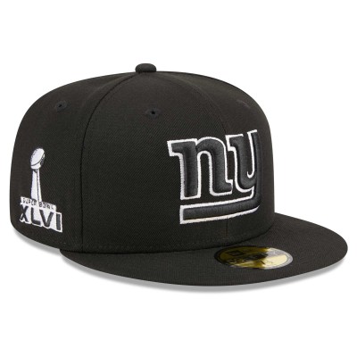 Бейсболка New York Giants New Era  Main Patch 59FIFTY - Black