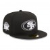 Бейсболка San Francisco 49ers New Era Black Main Patch 59FIFTY