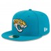 Бейсболка Jacksonville Jaguars New Era Teal Main Patch 59FIFTY