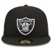 Бейсболка Las Vegas Raiders New Era  Main Patch 59FIFTY - Black