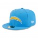 Бейсболка Los Angeles Chargers New Era Main Patch 59FIFTY - Powder Blue
