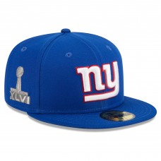 Бейсболка New York Giants New Era Royal Main Patch 59FIFTY
