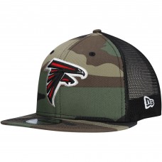 Бейсболка Atlanta Falcons New Era Camo Main Trucker 9FIFTY Snapback