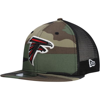 Бейсболка Atlanta Falcons New Era Camo Main Trucker 9FIFTY Snapback