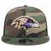 Бейсболка Baltimore Ravens New Era Camo Main Trucker 9FIFTY Snapback