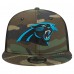 Бейсболка Carolina Panthers New Era Camo Main Trucker 9FIFTY Snapback