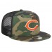 Бейсболка Chicago Bears New Era Camo Main Trucker 9FIFTY Snapback
