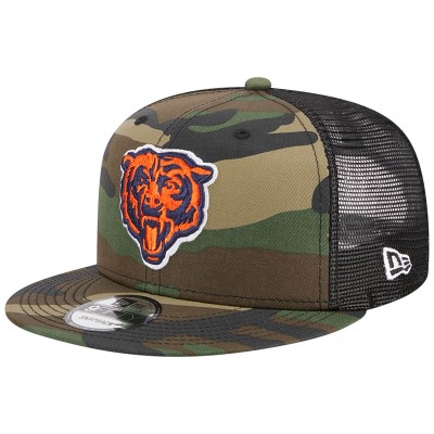 Бейсболка Chicago Bears New Era Camo Alternate Logo Main Trucker 9FIFTY Snapback
