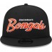 Бейсболка Cincinnati Bengals New Era Main Script 9FIFTY Snapback - Black