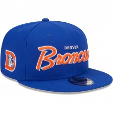 Бейсболка Denver Broncos New Era Royal Main Script 9FIFTY Snapback Бейсболка Denver Broncos New Era Royal Main Script 9FIFTY Snapback