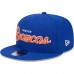 Бейсболка Denver Broncos New Era Royal Main Script 9FIFTY Snapback