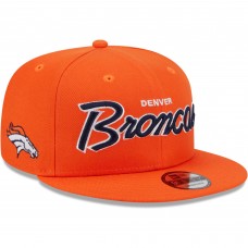 Бейсболка Denver Broncos New Era Main Script 9FIFTY - Orange