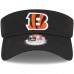Cincinnati Bengals New Era Black Main Adjustable Visor