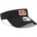 Cincinnati Bengals New Era Black Main Adjustable Visor