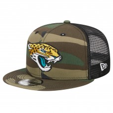 Бейсболка Jacksonville Jaguars New Era Camo Main Trucker 9FIFTY Snapback
