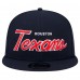 Бейсболка Houston Texans New Era Navy Main Script 9FIFTY Snapback