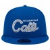 Бейсболка Indianapolis Colts New Era Royal Main Script 9FIFTY Snapback