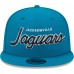 Бейсболка Jacksonville Jaguars New Era Teal Main Script 9FIFTY Snapback