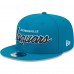 Бейсболка Jacksonville Jaguars New Era Teal Main Script 9FIFTY Snapback