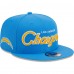 Бейсболка Los Angeles Chargers New Era Powder Blue Main Script 9FIFTY Snapback